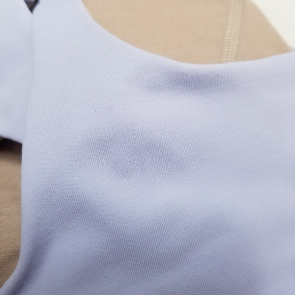 Lululemon Open Racerback Training Bra Medium Support Tank Top Lavender 2 New - Picture 12 of 12